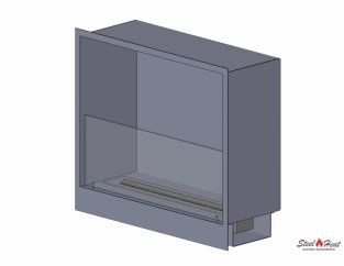 4382С Биокамин встраиваемый в портал на заказ