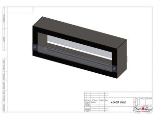 4640A Биокамин напольный на заказ