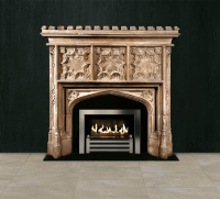 Биокамин в мраморном портале Firezo Perfetto, стандарт