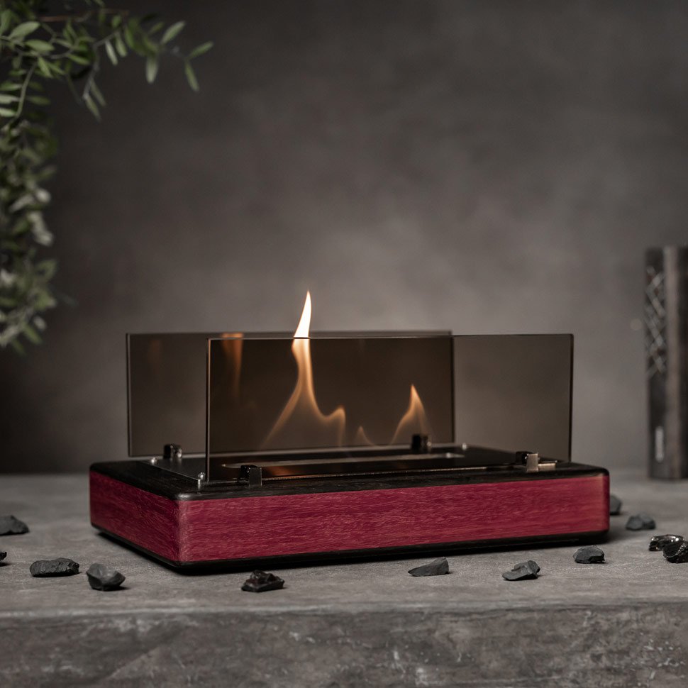 Настольный Биокамин Catterheim EXCLUSIVE AMARANTH Настольный Биокамин Catterheim EXCLUSIVE AMARANTH