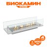Биокамин встраиваемый в тумбу Steelheat Stand 600 белый фото 1